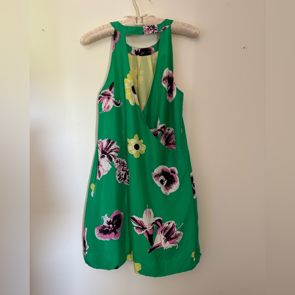 Beautiful J. Crew Floral Sleeveless Dress, Size 00 - Picture 3 of 4